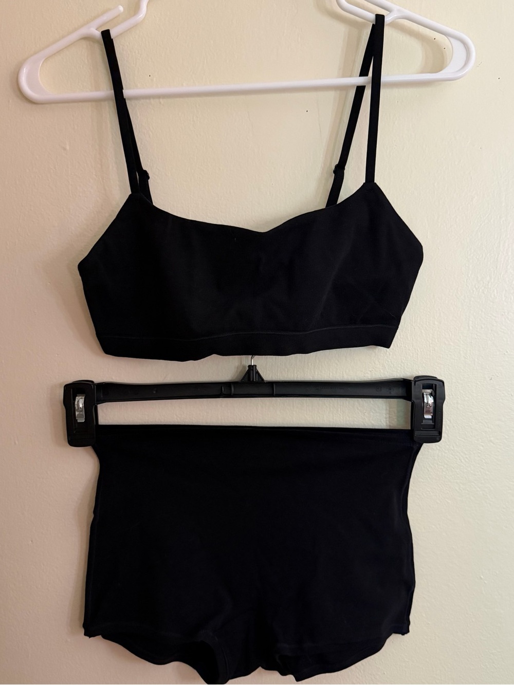 Black Bralette and Boyshorts Set - NWT
